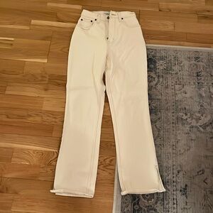 Off white denim The 90s Straight Ultra High Rise - Curve Love